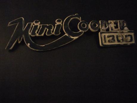 Mini Cooper 1300 origineel auto embleem